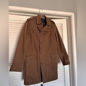 The Kooples Brown Military Coat